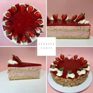 Erdbeertorte (12-14 Portionen)