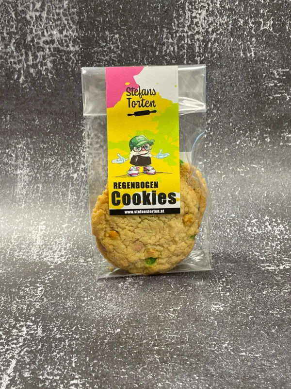 Regenbogen Cookies
