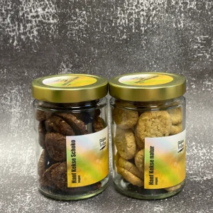 Schoko Hafer und natur Hanfkekse, Vegan
