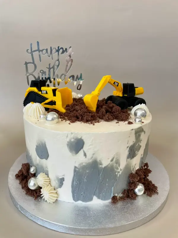 Motivtorte Baustelle