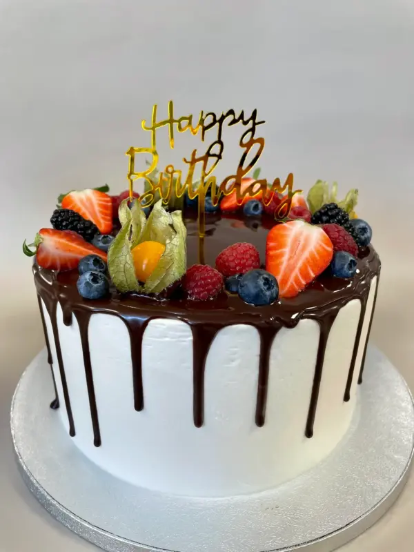Drip Cake mit Früchten – Bild 4