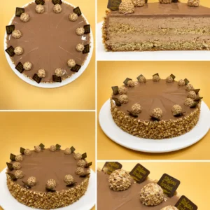 Haselnuss-Nougattorte